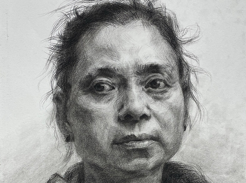 祁彦焱素描作品