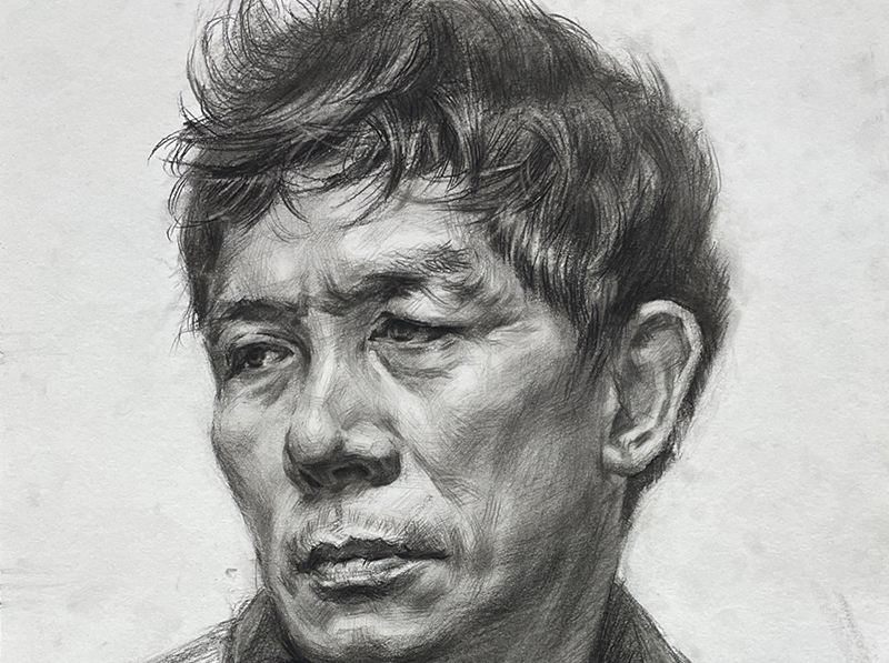 李嘉玥素描作品